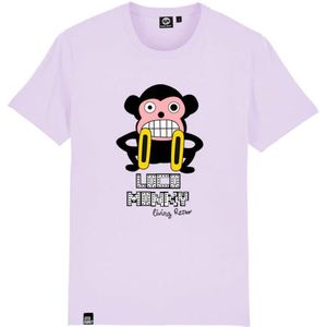 Num Wear Loco Monky Living Retro T-shirt Met Korte Mouwen