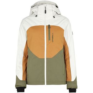 O'Neill ski-jack Carbonite beige/camel/olijfgroen