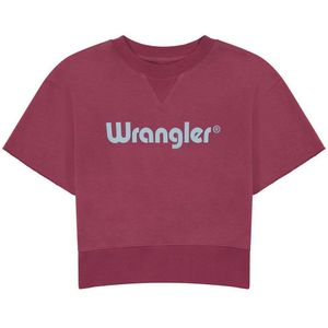 Wrangler 112350346 Korte Mouw Sweatshirt