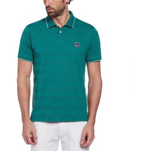 Original Penguin Honeycomb Ao Jacquard Korte Mouw Poloshirt