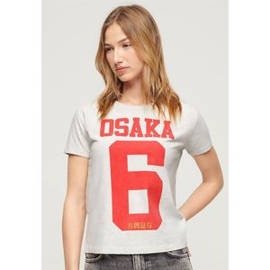 Superdry Osaka Graphic Fitted T-shirt Met Korte Mouwen