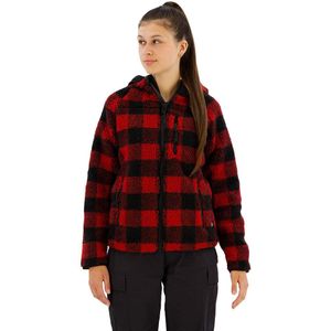 Brandit - Teddyfleece Jacket - XS - Rood/Zwart