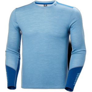 Ondershirt Helly Hansen Men Lifa Merino Midweight Crew Blue Fog