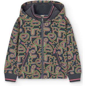 Boboli Fleece Printed Jas