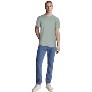 Calvin Klein Jeans Monologo T-shirt Met Korte Mouwen