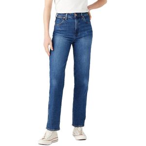 Wrangler 112342835 Mom Straight Fit Spijkerbroek