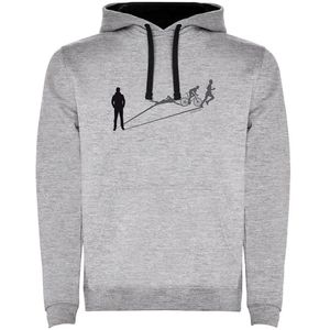 Kruskis Shadow Triathlon Two-colour Hoodie