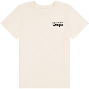 Wrangler 112356428 T-shirt Met Korte Mouwen