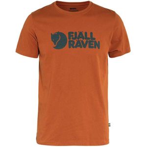 T-Shirt Fjallraven Men Fjallraven Logo T-shirt Terracotta Brown