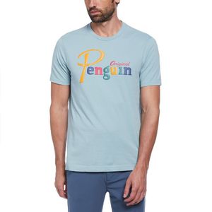 Original Penguin Graphic Logo T-shirt Met Korte Mouwen