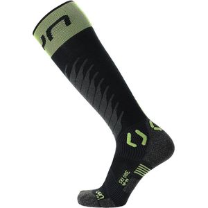 Skisok UYN Men One Merino Black/Lime