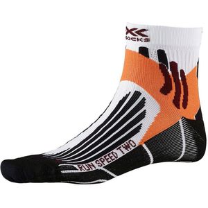 Hardloopsokken X-Socks Men Run Speed Two White Black