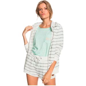 Roxy Perfect Wave Stripe Sweatshirt Met Rits