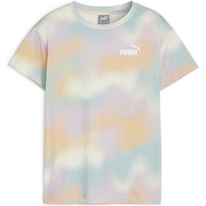 Puma Ess+ Summer Daze Aop T-shirt Met Korte Mouwen