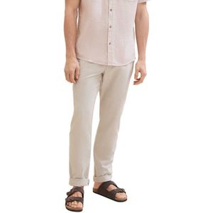 Tom Tailor Regular Cotton Linen Chino Broek