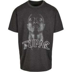 Mister Tee Tupac Up Oversize T-shirt Met Korte Mouwen