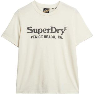 Superdry Metallic Venue Relaxed T-shirt Met Korte Mouwen