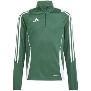 Adidas Tiro24 Sweatshirt Met Halve Rits