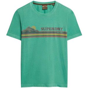 Superdry Outdoor Stripe Graphic T-shirt Met Korte Mouwen