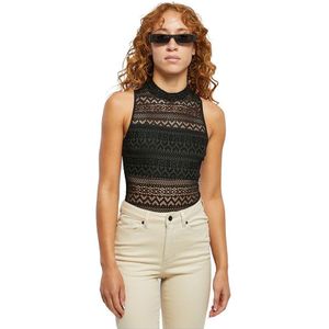 Urban Classics Crochetneck Body Trui Met Hoge Hals