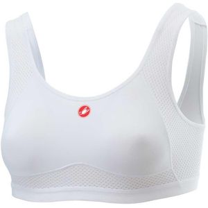 Sport BH Castelli Rosso Corsa Bra White