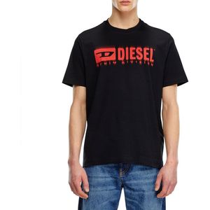 Diesel T Adjust Q7 T-shirt Met Korte Mouwen