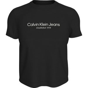 Calvin Klein Jeans Institutional Graphic Baby T-shirt Met Korte Mouwen