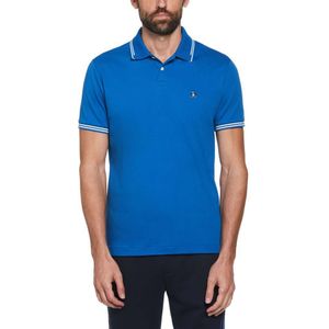 Original Penguin Organic Interlock Tipped Korte Mouw Poloshirt