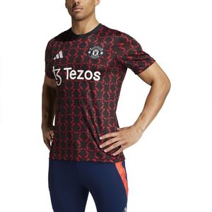 Adidas Manchester United 24/25 Pre-wedstrijd T-shirt Met Korte Mouwen