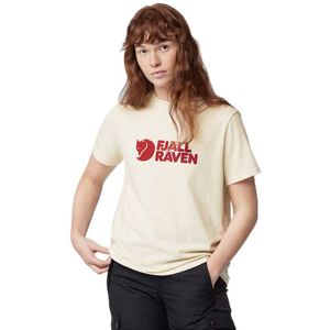 T-Shirt Fjallraven Women Fjallraven Logo Tee Chalk White