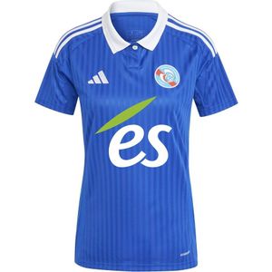 Adidas Rc Strasbourg 24/25 Vrouwen Korte Mouwen T-shirt Eerste Uitrusting