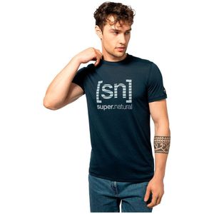 Super.natural Grid Logo T-shirt Met Korte Mouwen