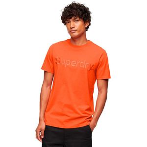 Superdry Tonal Embroidered Logo T-shirt Met Korte Mouwen