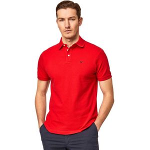 Hackett Swim Print Trim Korte Mouw Poloshirt