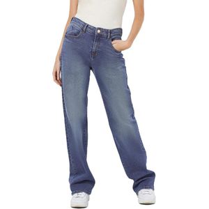 NOISY MAY Wide Leg Jeans NMYOLANDA Medium Blue