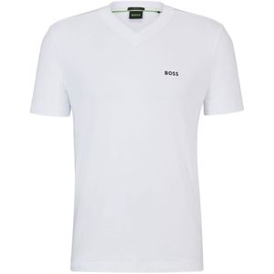 Boss V 10256064 T-shirt Met Korte Mouwen En V-hals