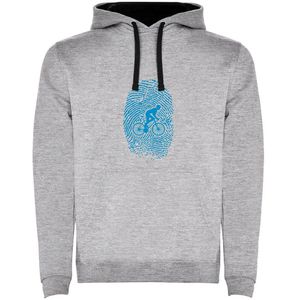 Kruskis Biker Fingerprint Two-colour Hoodie