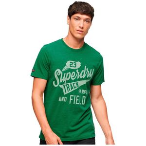 Superdry College Scripted Graphic T-shirt Met Korte Mouwen