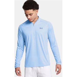 Under Armour Tech Textured Half Rits Lange Mouw T-shirt