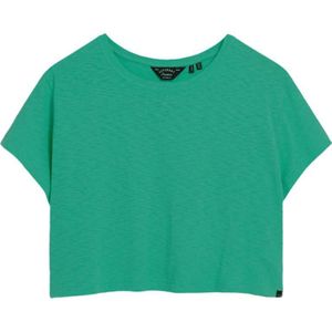 Superdry Slouchy Cropped T-shirt Met Korte Mouwen