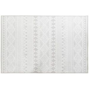 Tapijt DKD Home Decor Grijs Wit Ikat (120 x 180 x 0,4 cm)