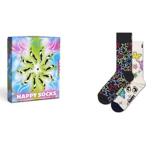 Hs By Happy Socks Spinning Wheel Gift Set Lange Sokken 2 Paren