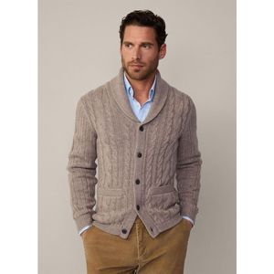 Hackett Cable Shawl Cardi Cardigan