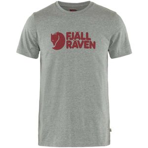 T-Shirt Fjallraven Men Logo Grey Melange