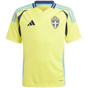 Adidas Sweden 23/24 Junior Thuisshirt Met Korte Mouwen