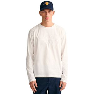 Gant Reg Tonal Shield T-shirt Met Lange Mouwen