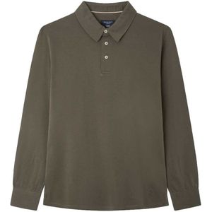 Hackett Fashioned Clr Polo Met Lange Mouwen