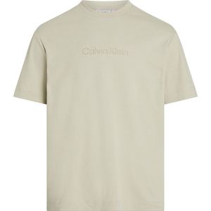 Calvin Klein Comfort Debossed Logo T-shirt Met Korte Mouwen