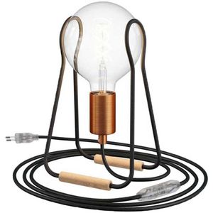 Creative Cables Lamp Taché Metal Met Gloeilamp