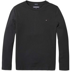 Tommy Hilfiger Longsleeve van Biologisch Katoen Zwart